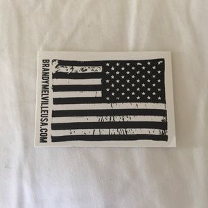 100 Brandy Melville Mini Flag Stickers